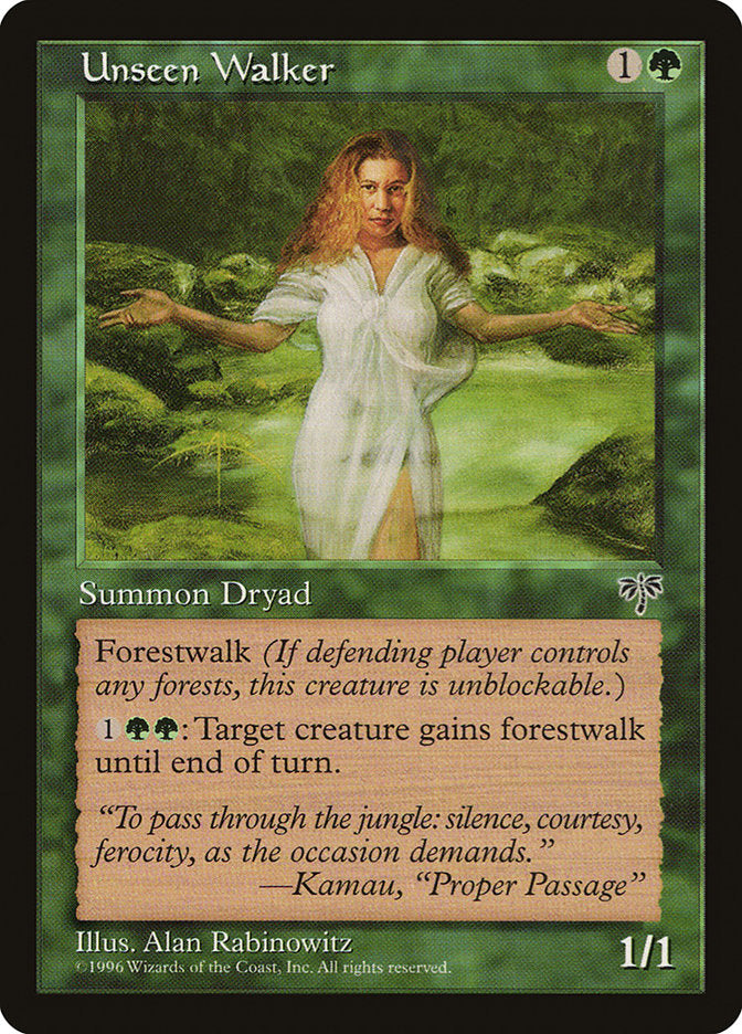 Unseen Walker [Mirage] - Magic: The Gathering - Card Brawlers | Quebec | Canada |
