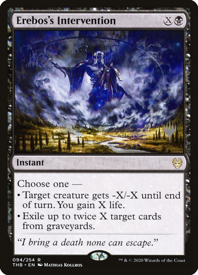 Erebos's Intervention (Promo Pack) [Theros Beyond Death Promos] - Magic: The Gathering - Card Brawlers | Quebec | Canada |