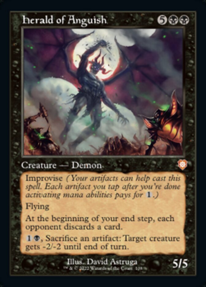 Herald of Anguish (Retro) [The Brothers' War Commander] - Magic: The Gathering - Card Brawlers | Quebec | Canada |