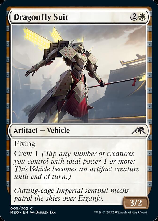 Dragonfly Suit [Kamigawa: Neon Dynasty] - Magic: The Gathering - Card Brawlers | Quebec | Canada |