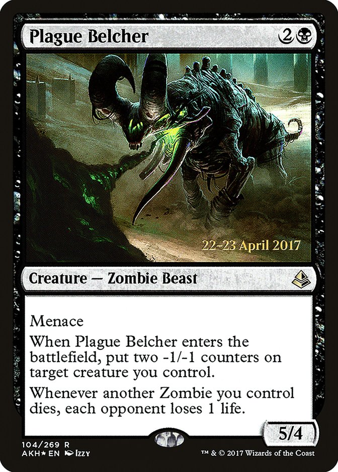 Plague Belcher [Amonkhet Prerelease Promos] - Magic: The Gathering - Card Brawlers | Quebec | Canada |