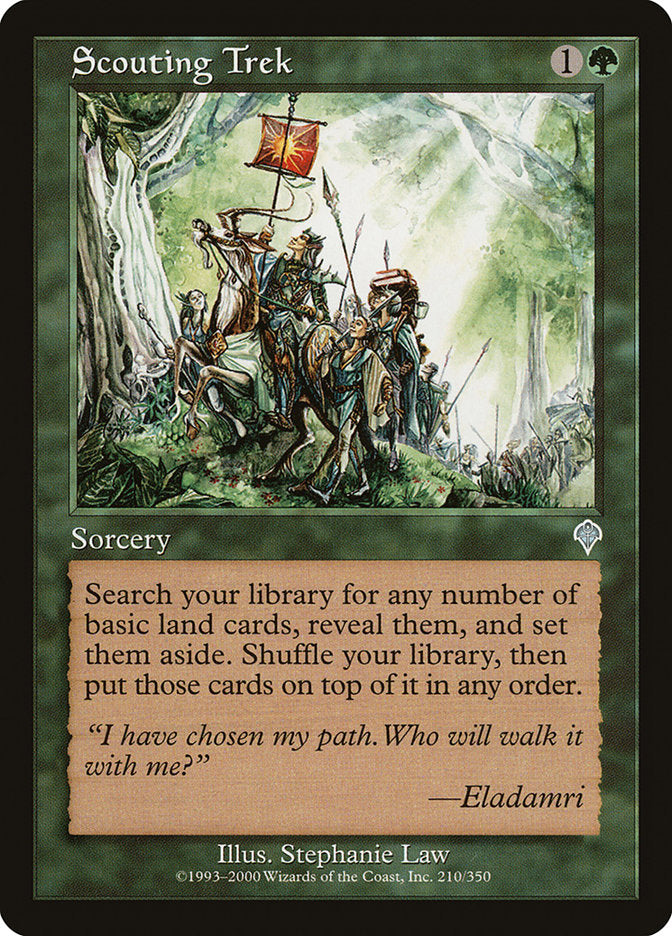 Scouting Trek [Invasion] - Magic: The Gathering - Card Brawlers | Quebec | Canada |