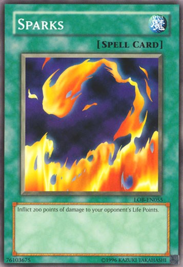 Sparks [LOB-EN055] Common - Yu-Gi-Oh! - Card Brawlers | Quebec | Canada |