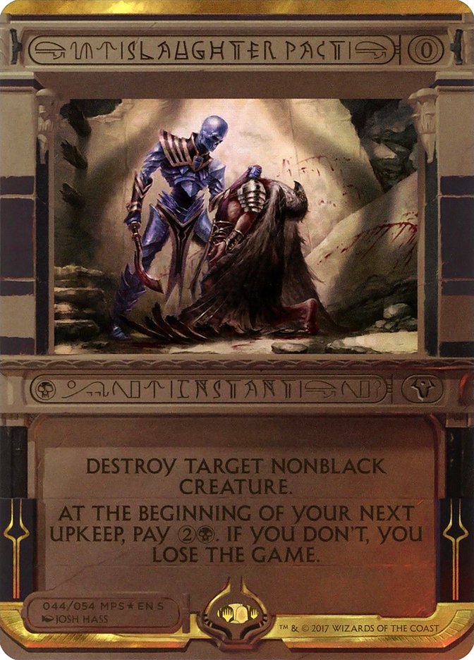 Slaughter Pact (Invocation) [Amonkhet Invocations] - Magic: The Gathering - Card Brawlers | Quebec | Canada |