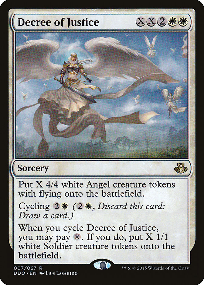 Decree of Justice [Duel Decks: Elspeth vs. Kiora] - Magic: The Gathering - Card Brawlers | Quebec | Canada |