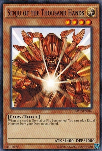 Senju of the Thousand Hands [AP07-EN016] Common - Yu-Gi-Oh! - Card Brawlers | Quebec | Canada |
