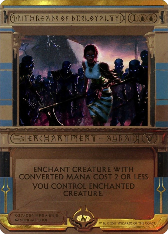 Threads of Disloyalty (Invocation) [Amonkhet Invocations] - Magic: The Gathering - Card Brawlers | Quebec | Canada |