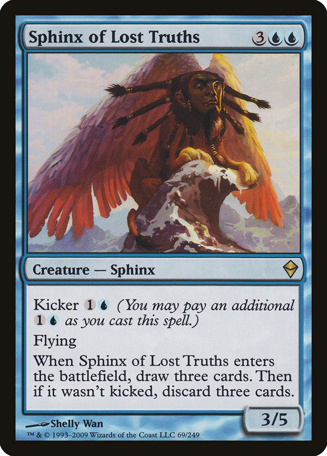 Sphinx of Lost Truths [Zendikar] - Magic: The Gathering - Card Brawlers | Quebec | Canada |