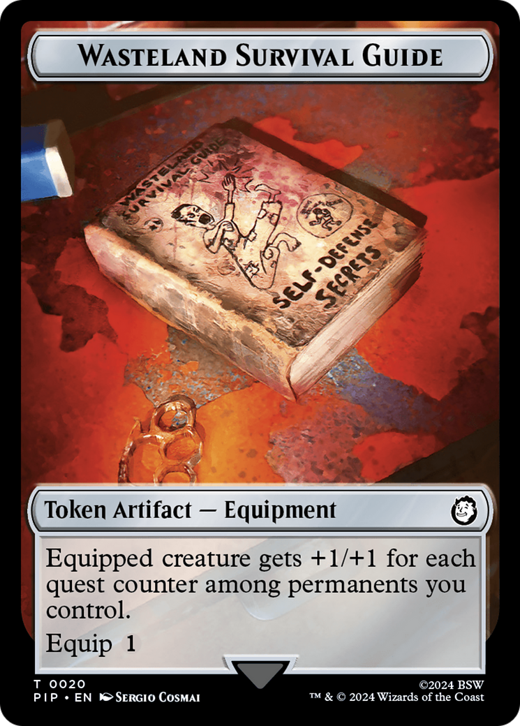 Energy Reserve // Wasteland Survival Guide Double-Sided Token [Fallout Tokens] - Magic: The Gathering - Card Brawlers | Quebec | Canada |