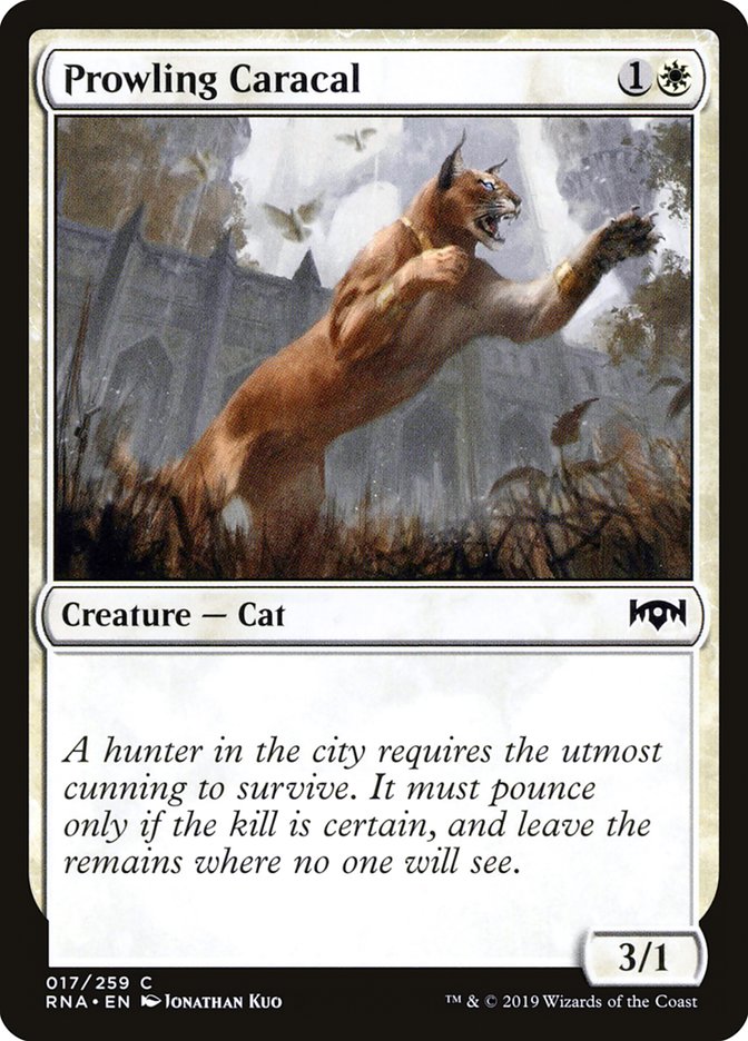 Prowling Caracal [Ravnica Allegiance] - Magic: The Gathering - Card Brawlers | Quebec | Canada |