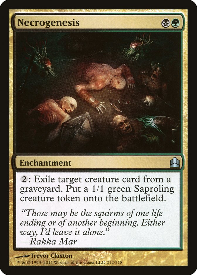 Necrogenesis [Commander 2011] - Magic: The Gathering - Card Brawlers | Quebec | Canada |