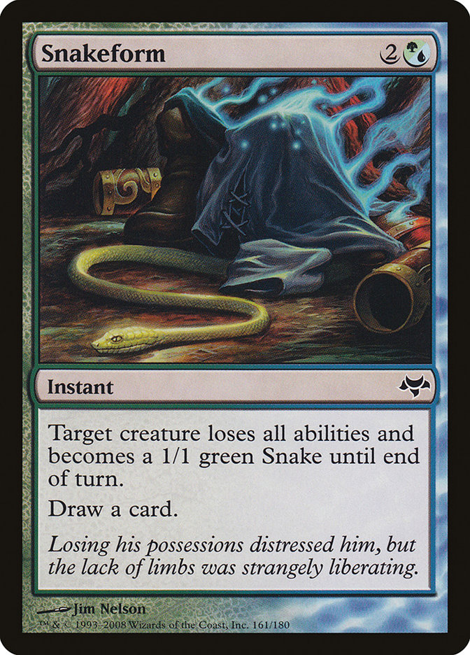 Snakeform [Eventide] - Magic: The Gathering - Card Brawlers | Quebec | Canada |