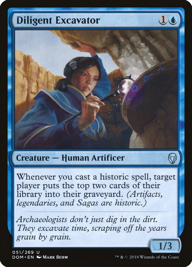 Diligent Excavator [Dominaria] - Magic: The Gathering - Card Brawlers | Quebec | Canada |