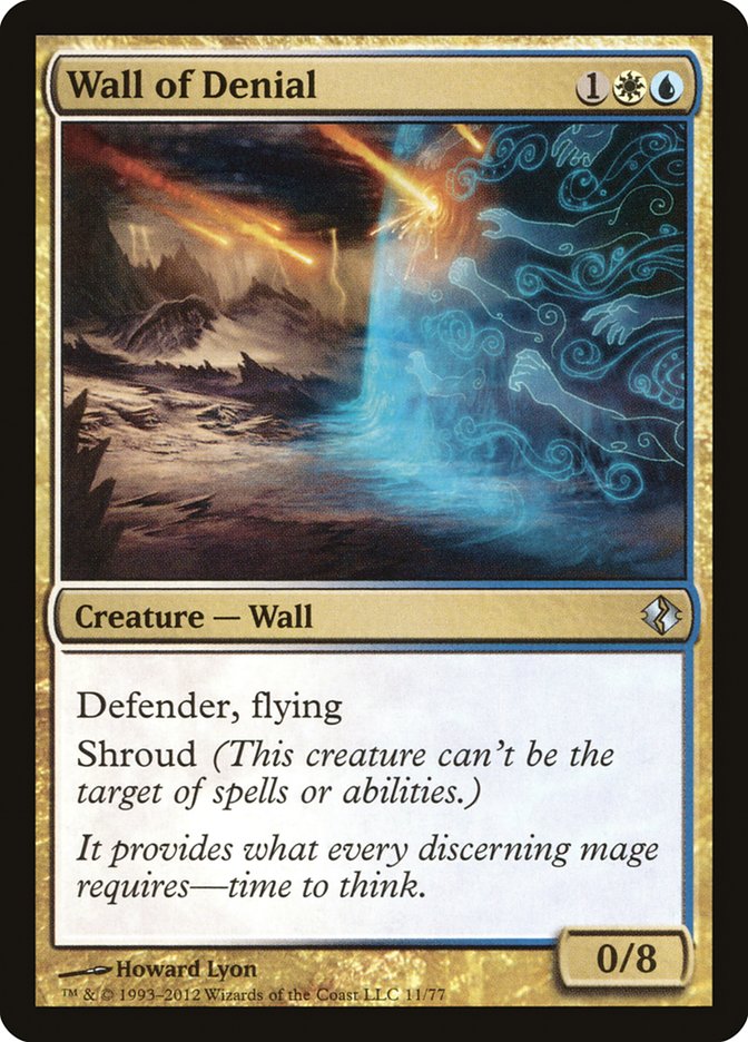 Wall of Denial [Duel Decks: Venser vs. Koth] - Magic: The Gathering - Card Brawlers | Quebec | Canada |