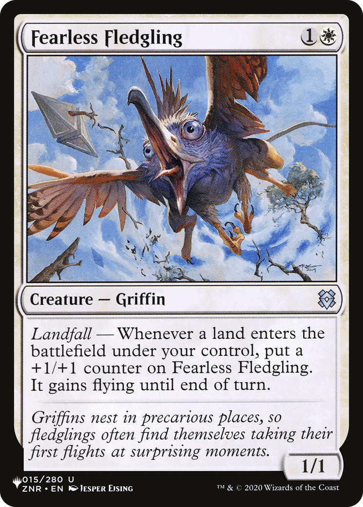 Fearless Fledgling [The List] - Card Brawlers