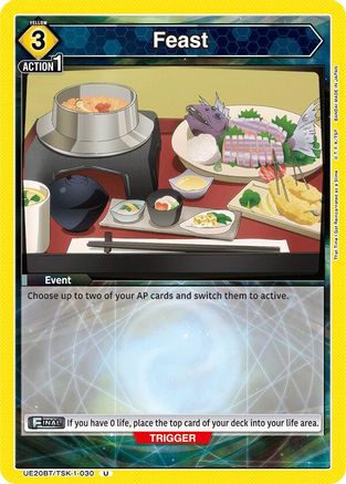 Feast (030) (UE20BT/TSK-1-030) - UE20BT That Time I Got Reincarnated as a Slime - Card Brawlers
