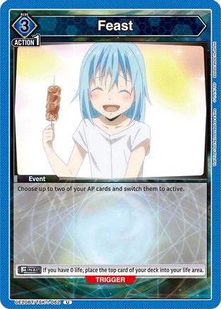 Feast (062) (UE20BT/TSK-1-062) - UE20BT That Time I Got Reincarnated as a Slime - Card Brawlers