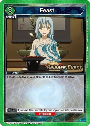 Feast (096) (UEPR/TSK-1-096) - UE20BT That Time I Got Reincarnated as a Slime Release Event Cards - Card Brawlers