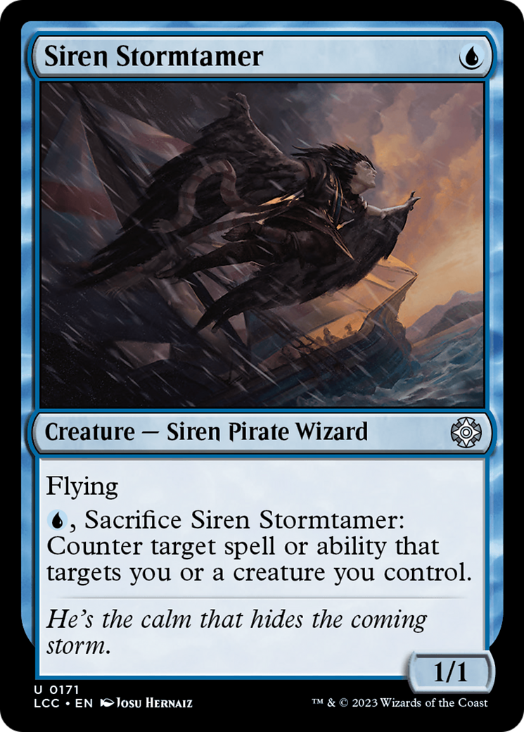Siren Stormtamer [The Lost Caverns of Ixalan Commander] - Magic: The Gathering - Card Brawlers | Quebec | Canada |