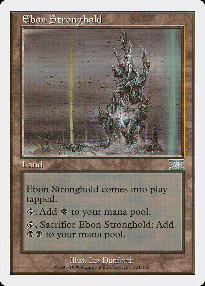 Ebon Stronghold [Classic Sixth Edition] - Magic: The Gathering - Card Brawlers | Quebec | Canada |