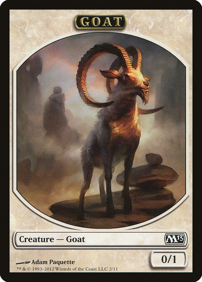 Goat Token [Magic 2013 Tokens] - Magic: The Gathering - Card Brawlers | Quebec | Canada |