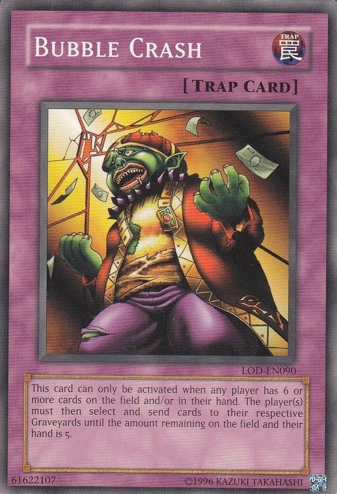 Bubble Crash [LOD-EN090] Common - Yu-Gi-Oh! - Card Brawlers | Quebec | Canada |