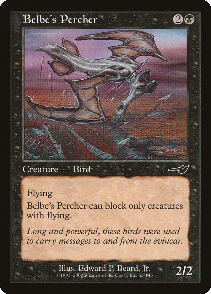 Belbe's Percher [Nemesis] - Magic: The Gathering - Card Brawlers | Quebec | Canada |