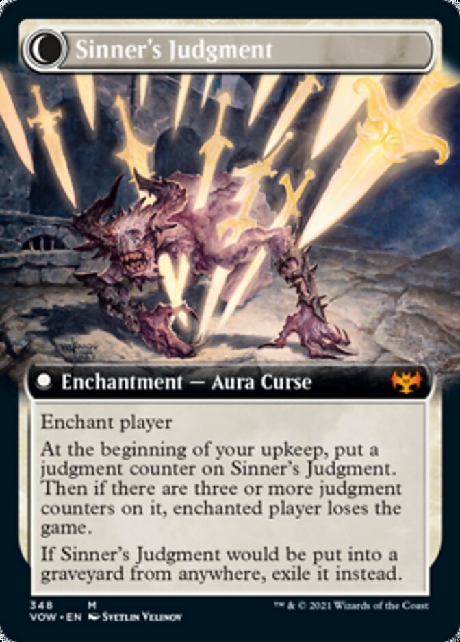 Faithbound Judge // Sinner's Judgment (Extended Art) [Innistrad: Crimson Vow] - Magic: The Gathering - Card Brawlers | Quebec | Canada |