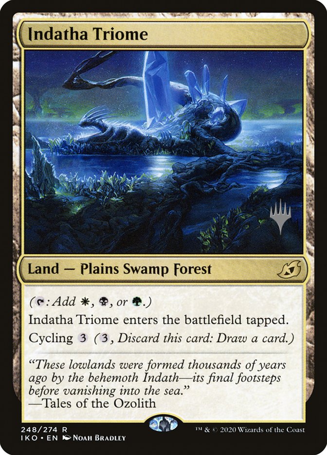 Indatha Triome (Promo Pack) [Ikoria: Lair of Behemoths Promos] - Magic: The Gathering - Card Brawlers | Quebec | Canada |