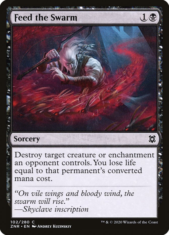 Feed the Swarm [Zendikar Rising] - Card Brawlers