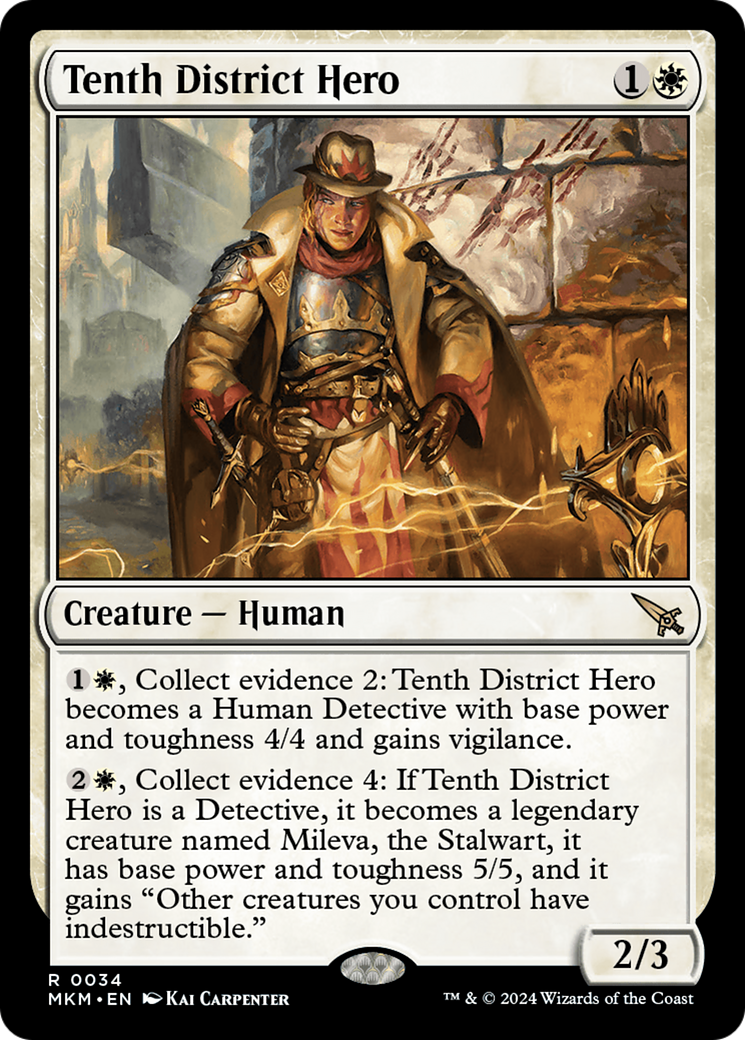 Tenth District Hero [Murders at Karlov Manor] - Magic: The Gathering - Card Brawlers | Quebec | Canada |