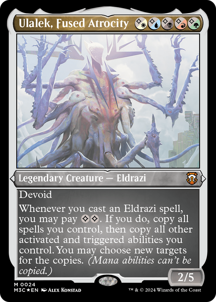 Ulalek, Fused Atrocity (Foil Etched) [Modern Horizons 3 Commander] - Magic: The Gathering - Card Brawlers | Quebec | Canada |