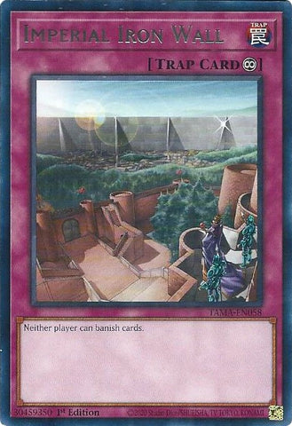 Imperial Iron Wall [TAMA-EN058] Rare - Yu-Gi-Oh! - Card Brawlers | Quebec | Canada |