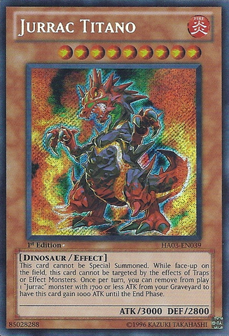 Jurrac Titano [HA03-EN039] Secret Rare - Yu-Gi-Oh! - Card Brawlers | Quebec | Canada |