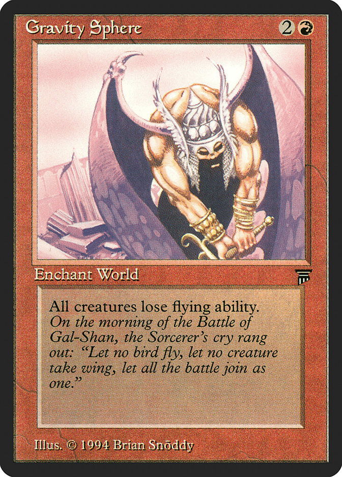 Gravity Sphere [Legends] - Magic: The Gathering - Card Brawlers | Quebec | Canada |