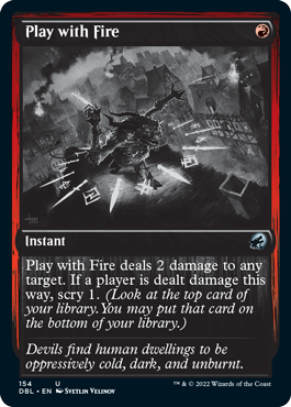 Play with Fire [Innistrad: Double Feature] - Magic: The Gathering - Card Brawlers | Quebec | Canada |
