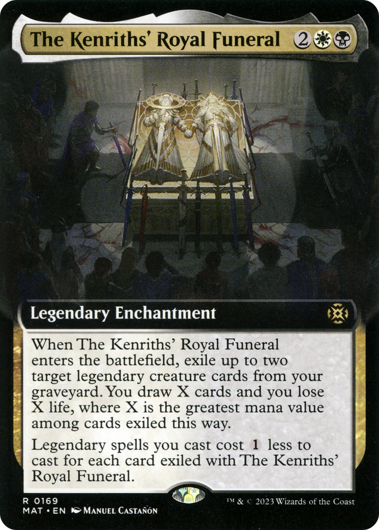 The Kenriths' Royal Funeral (Extended Art) [March of the Machine: The Aftermath] - Magic: The Gathering - Card Brawlers | Quebec | Canada |