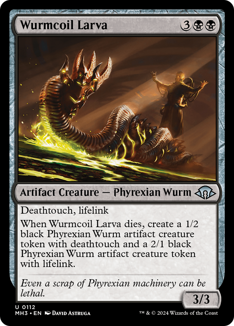 Wurmcoil Larva [Modern Horizons 3] - Magic: The Gathering - Card Brawlers | Quebec | Canada |
