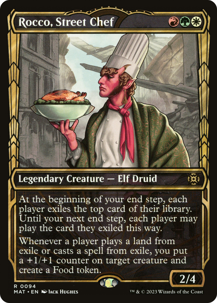 Rocco, Street Chef (Showcase) [March of the Machine: The Aftermath] - Magic: The Gathering - Card Brawlers | Quebec | Canada |