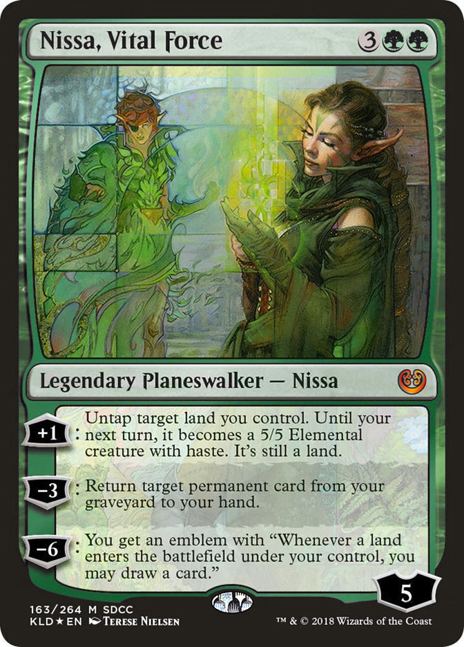 Nissa, Vital Force [San Diego Comic-Con 2018] - Magic: The Gathering - Card Brawlers | Quebec | Canada |