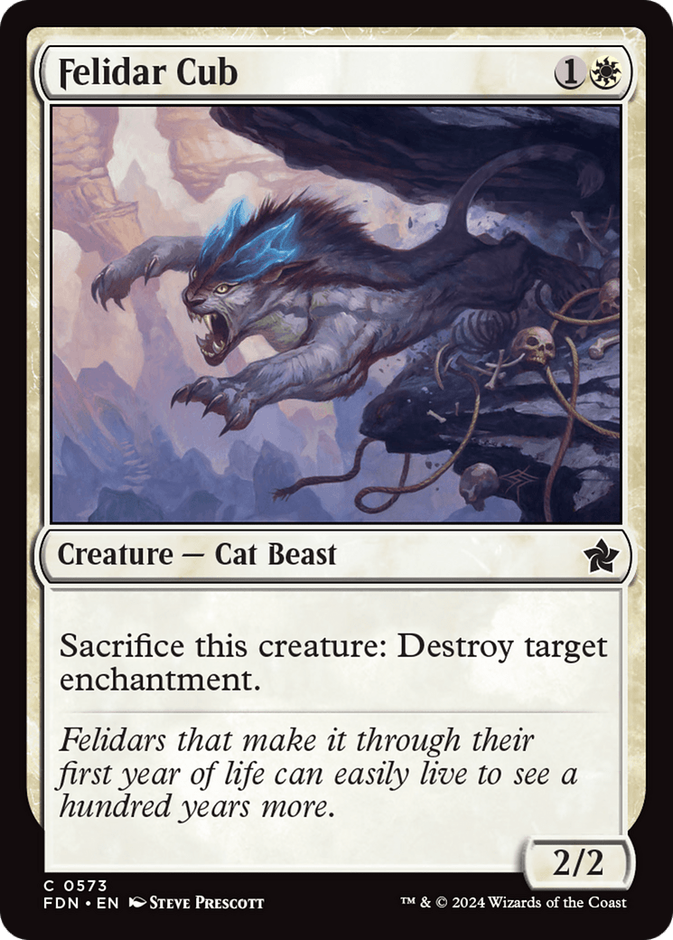 Felidar Cub [Foundations] - Card Brawlers