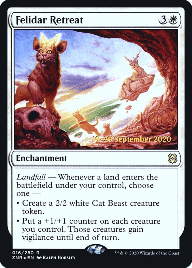 Felidar Retreat [Zendikar Rising Prerelease Promos] - Card Brawlers