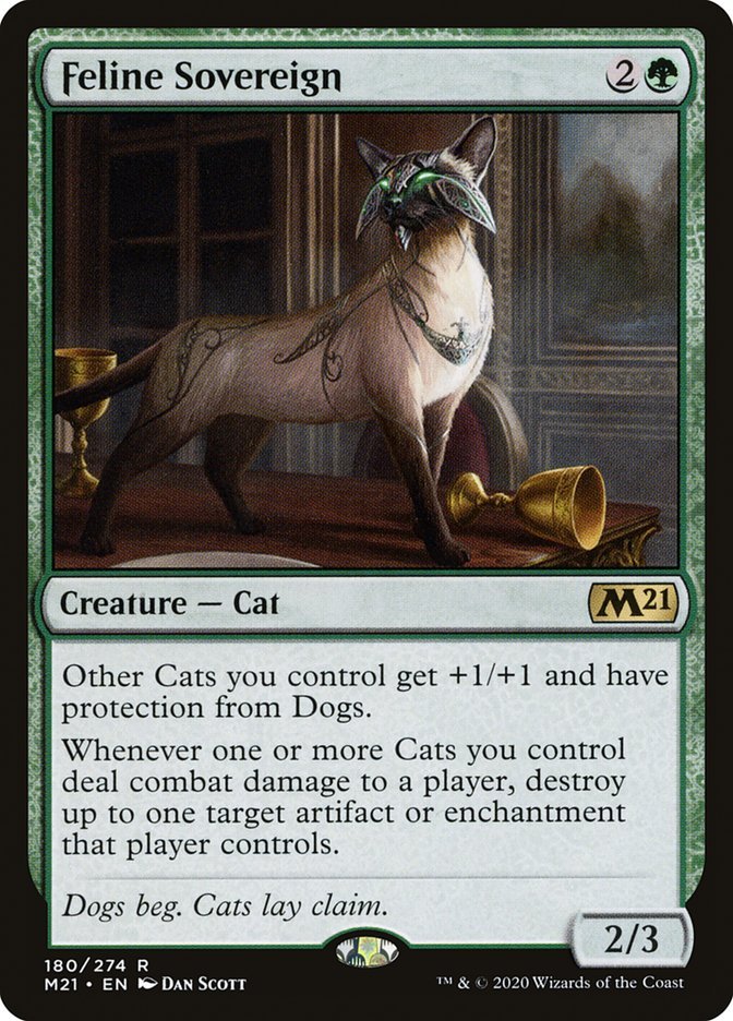 Feline Sovereign [Core Set 2021] - Card Brawlers