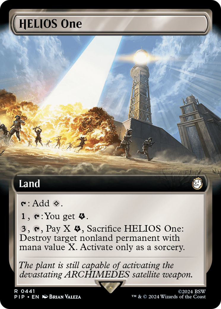 HELIOS One (Extended Art) [Fallout] - Magic: The Gathering - Card Brawlers | Quebec | Canada |