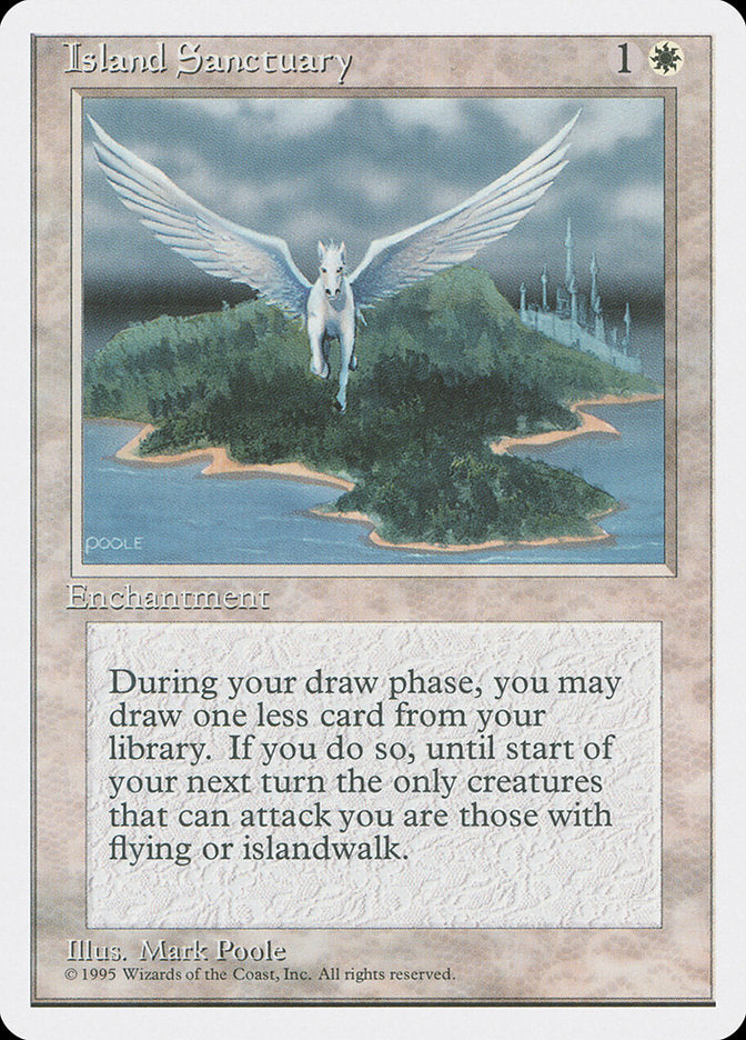 Island Sanctuary [Fourth Edition] - Magic: The Gathering - Card Brawlers | Quebec | Canada |