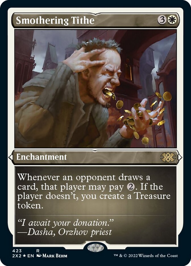 Smothering Tithe (Foil Etched) [Double Masters 2022] - Magic: The Gathering - Card Brawlers | Quebec | Canada |