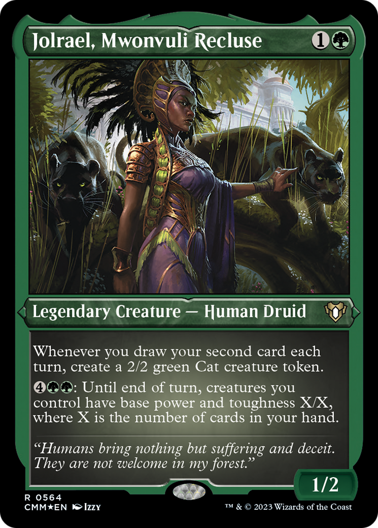 Jolrael, Mwonvuli Recluse (Foil Etched) [Commander Masters] - Magic: The Gathering - Card Brawlers | Quebec | Canada |