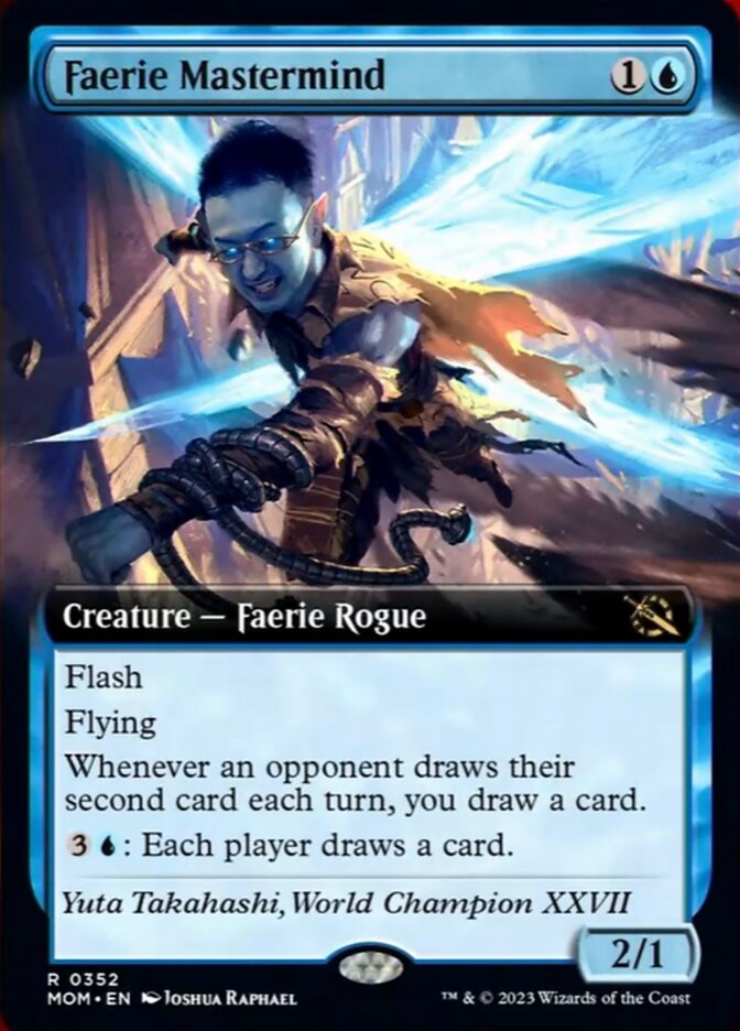 Faerie Mastermind (Extended Art) [March of the Machine] - Magic: The Gathering - Card Brawlers | Quebec | Canada |