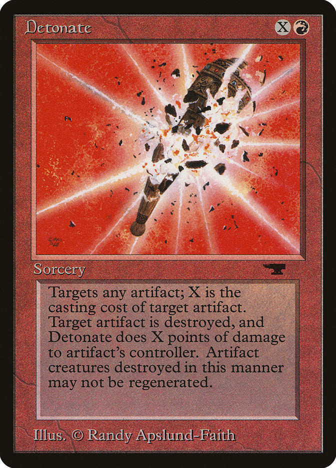 Detonate [Antiquities] - Magic: The Gathering - Card Brawlers | Quebec | Canada |
