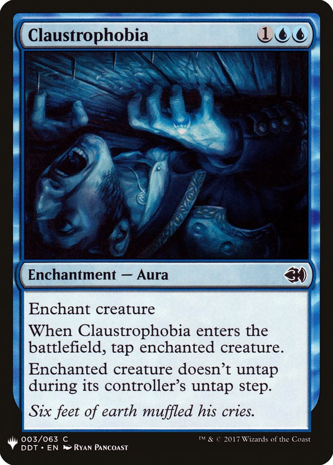 Claustrophobia [Mystery Booster] - Magic: The Gathering - Card Brawlers | Quebec | Canada |